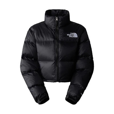 (Women) TNF Black Solid Logo Print Short Down Jacket NF0A5GGE-X71