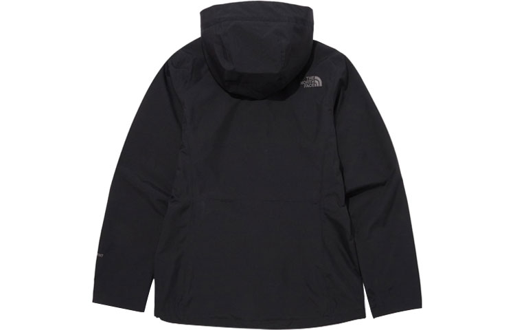 (Women) TNF Black Solid Logo Zip-Up Hoodie Jacket NJ2HP82A 圖 3