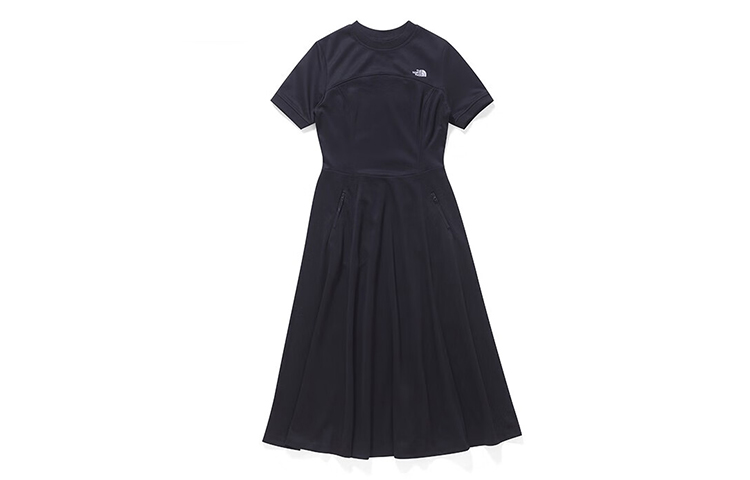 (Women) The North Face Black Urban Exploration Logo Embroidered Sun Protective Dress NF0A81KT-JK3