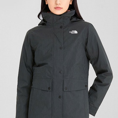 (Women) The North Face Black Warrior Waterproof Windproof Jacket - Black NF0A7QRA-6U3 3