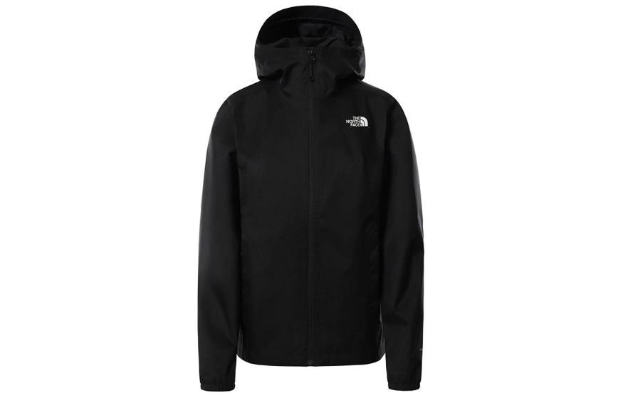 (Women) TNF Black Waterproof Logo Print Outdoor Jacket NF0A55H5-JK3