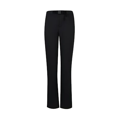 (Women) TNF Black Windproof Softshell Straight Outdoor Pants NF0A4NAX-JK3
