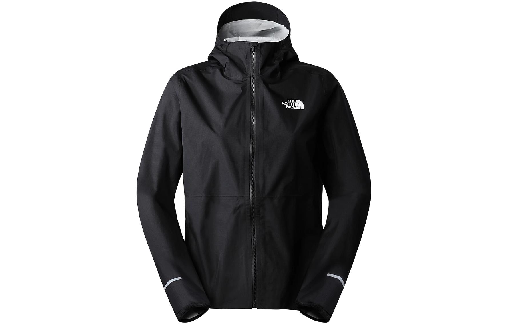 (Women) TNF Black Windproof Waterproof Hooded Jacket with Logo NF0A82QU-JK3