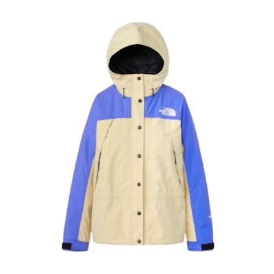 (Women) TNF Blue Colorblock Logo Zip-Up Hooded Jacket NPW62236GS