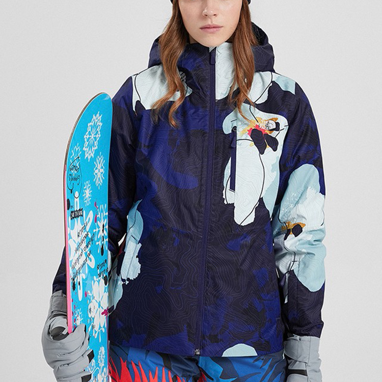 (Women) TNF Blue Windproof Insulated Hooded Jacket NF0A3M4B-FQ5 圖 6