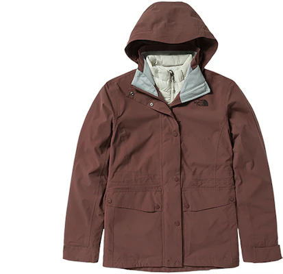 (W) 北面棕色三合一防水防风户外夹克 4U7P-X9Y Buy (W) 北面棕色三合一防水防风户外夹克 4U7P-X9Y