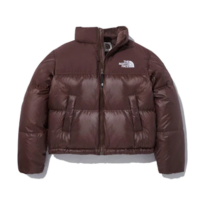 (Women) TNF Brown Nuptse Puffer Down Jacket NJ1DN80L