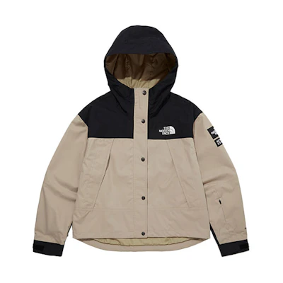 (Women) TNF Brown Waterproof Windproof Hooded Jacket NJ2HM85A