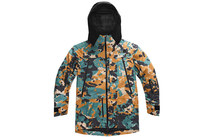 (Women) TNF Camo Waterproof Hooded Jacket NF0A3M1N-U5L