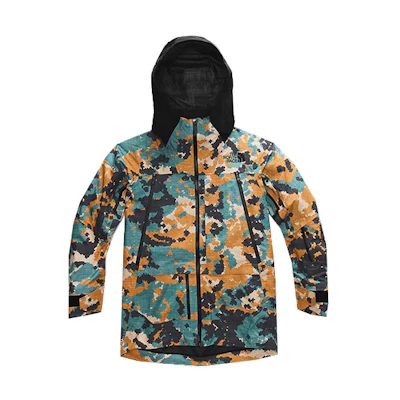 (Women) TNF Camo Waterproof Hooded Jacket NF0A3M1N-U5L