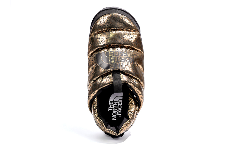 (W) The North Face Nuptse Mule Metallic 'Metallic Bronze Tnf Black' 圖 5