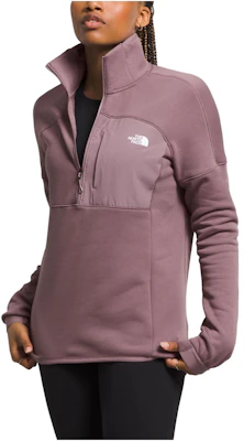 (W) ザ・ノース・フェイス キャニオンランズ ½ジップ フリース プルオーバー ポイズンベリー NF0A84I8-I0V Buy (W) ザ・ノース・フェイス キャニオンランズ ½ジップ フリース プルオーバー ポイズンベリー NF0A84I8-I0V