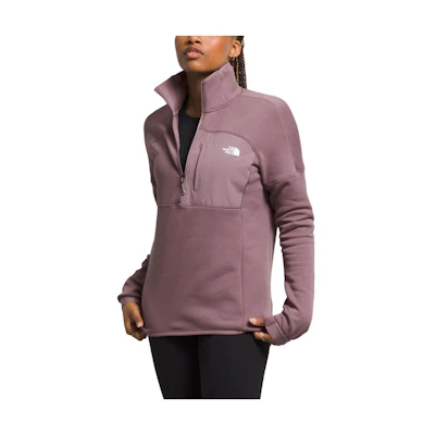(Women) TNF Canyonlands ½-Zip Fleece Pullover in Poisonberry NF0A84I8-I0V