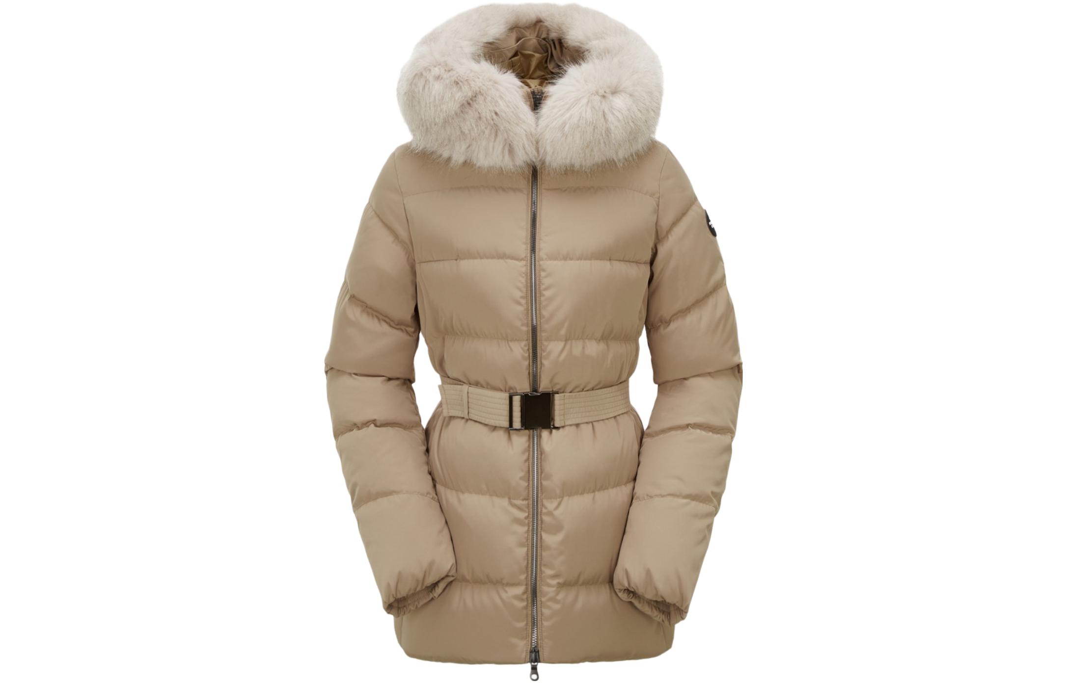 (Women) TNF Casual Loose Fit Hooded Down Jacket - Solid Color NJ1DP91C 圖 2