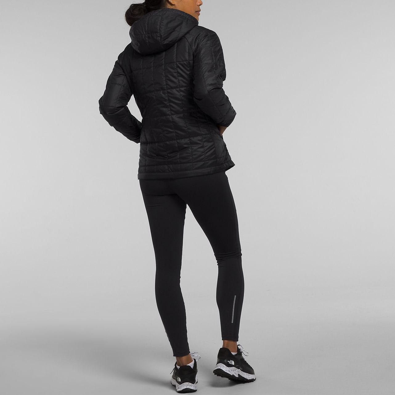 (Women) TNF Circaloft ¼-Zip Hoodie Pullover Jacket Black . NF0A84JD-JK3 圖 4