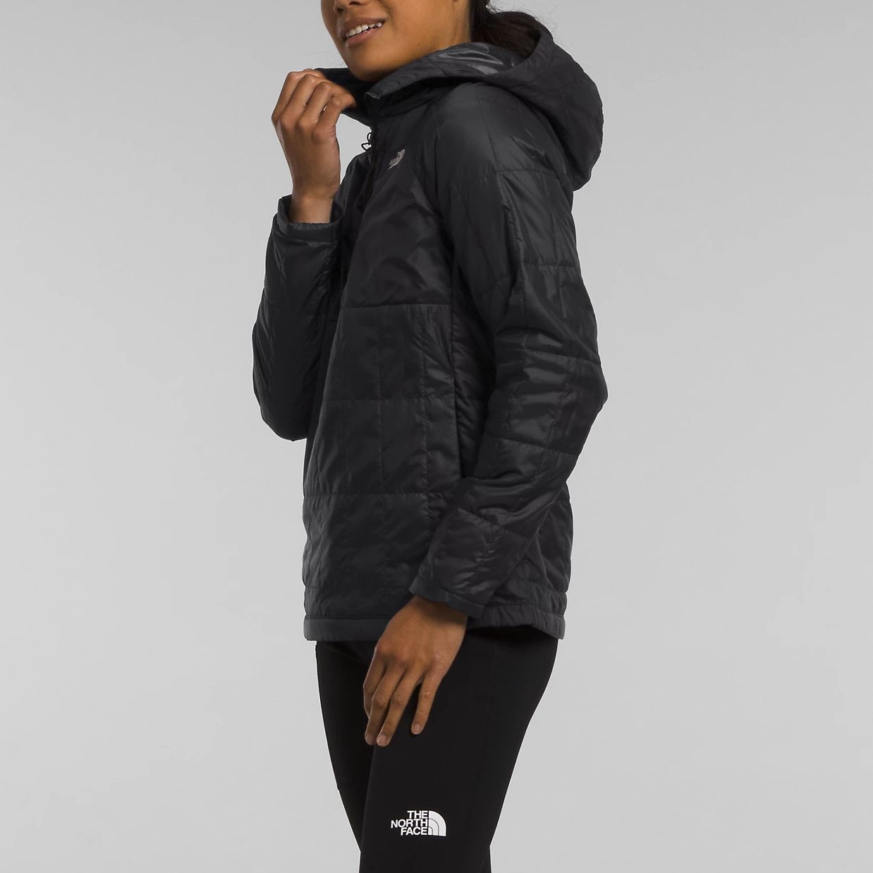 (Women) TNF Circaloft ¼-Zip Hoodie Pullover Jacket Black . NF0A84JD-JK3 圖 5