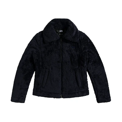 (Women) TNF City Fleece Jacket Blue - Cozy Solid-Color Outerwear NF0A4U6O-RG1