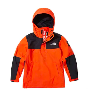 (Women) TNF Colorblock Half-Zip Hooded Jacket Orange NA4HK51M