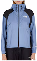 Shop (Women) The North Face Colorblock Hooded Zip Jacket Blue NF0A5J5W-7V5