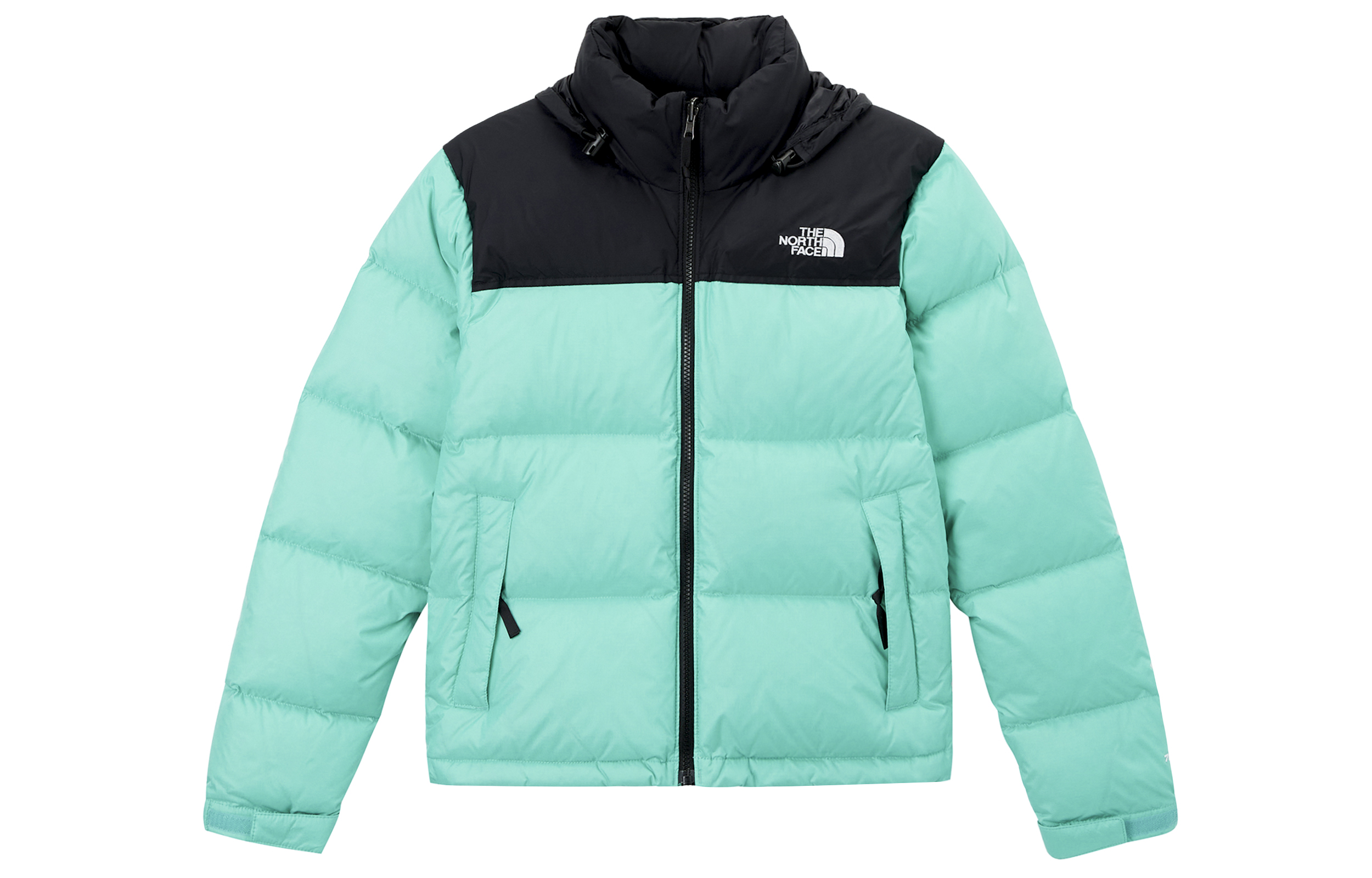 Buy (W) The North Face 拼色羽絨外套 綠色 冬季款 NF0A3JQR-N0Q