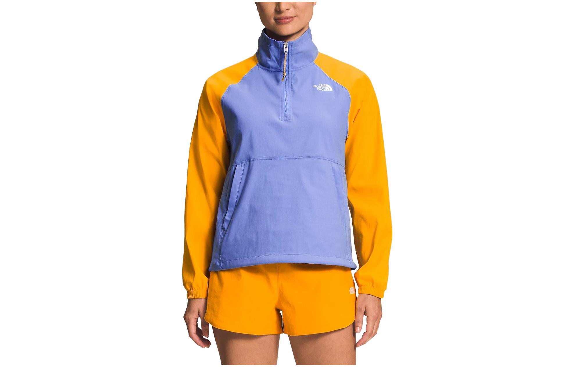 (Women) TNF Colorblock Zip-Up Jacket with Stand Collar NF0A534P-H4I