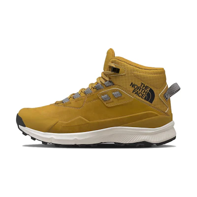 (W) The North Face Cragstone Leather Mid Waterproof 'Yellow'