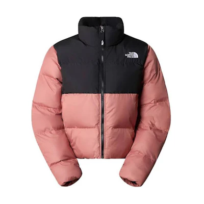 (Women) TNF Cropped Saikuru High Neck Jacket Light Pink NF0A853M-NXQ