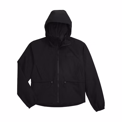 (Women) TNF Daybreak Rain Jacket Waterproof Black Hoodie Zip-Up NF0A86NZ-JK3