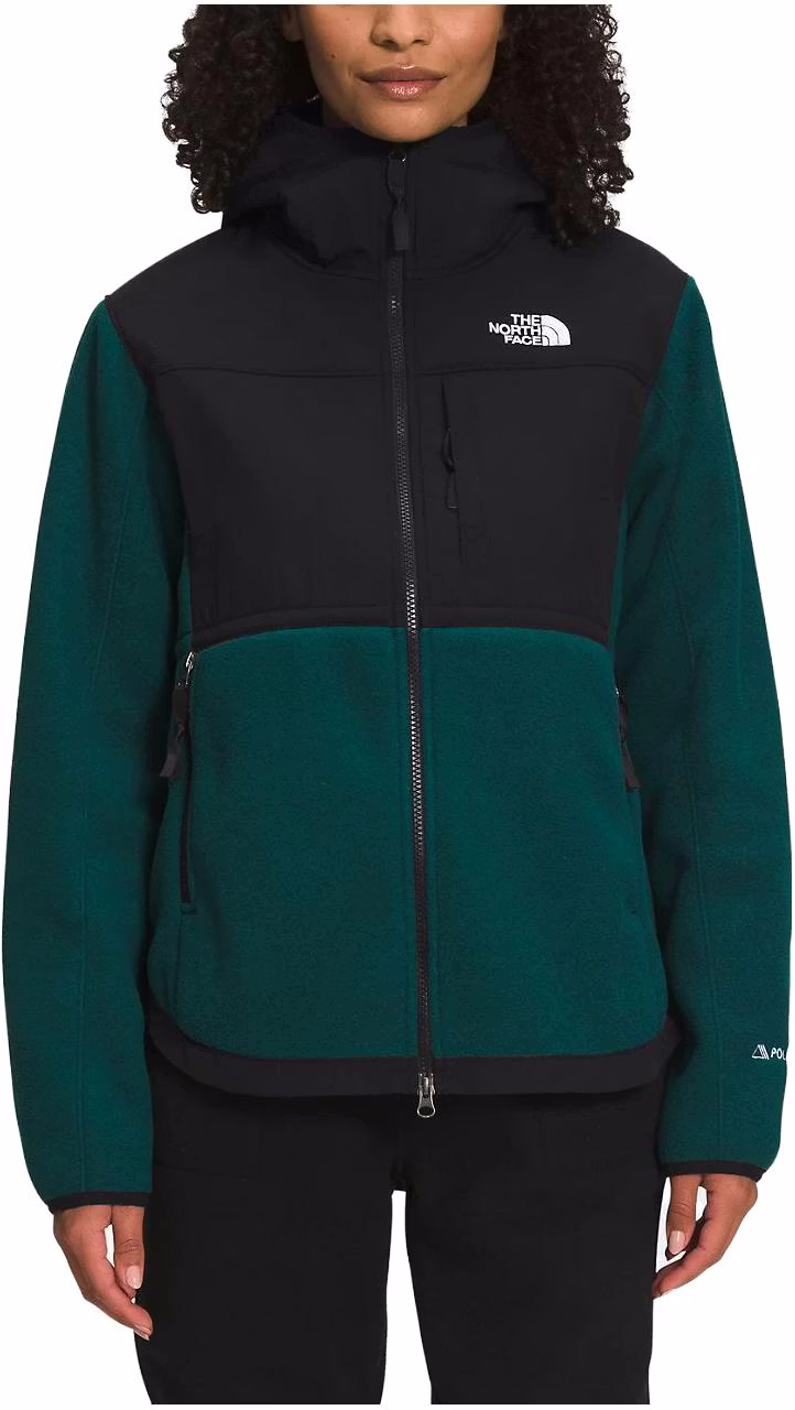 women-the-north-face-denali-colorblock-embroidered-logo-zip-hoodie-black-green-nf-0-a7-ur-7-d7-v
