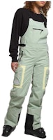 (Women) THE NORTH FACE Dragline Colorblock Print Ski Bib Pants Misty Sage NF0A82VX-I0G (Women) THE NORTH FACE Dragline Colorblock Print Ski Bib Pants Misty Sage NF0A82VX-I0G