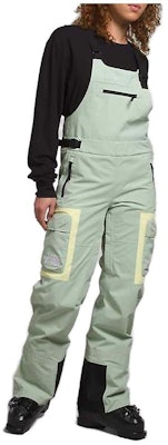 (Women) THE NORTH FACE Dragline Colorblock Print Ski Bib Pants Misty Sage NF0A82VX-I0G Buy (Women) THE NORTH FACE Dragline Colorblock Print Ski Bib Pants Misty Sage NF0A82VX-I0G