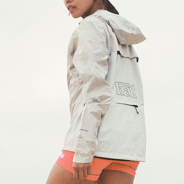 (Women) TNF Dryvent Waterproof Windproof Hooded Jacket White NF0A5IZ2-53C 圖 6