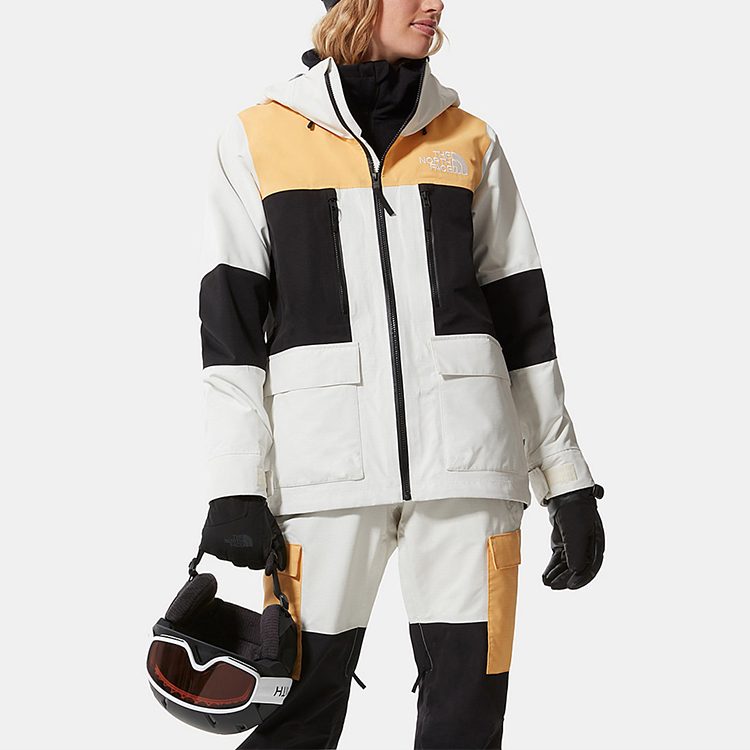 Sizing (W) The North Face DryVent 防水防風透氣滑雪外套 - 白色 NF0A5G9H-14T