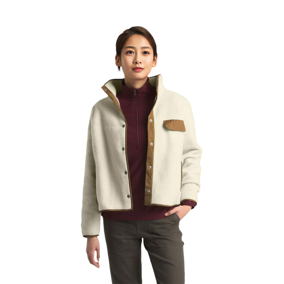 (Women) TNF Fleece Jacket - Warm & Comfortable High Collar Design NF0A3YSF 圖 3