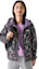 Shop (Women) The North Face Floral Print Windproof Zip Hoodie Jacket Black NF0A81O1-IAY