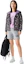 Sizing (Women) The North Face Floral Print Windproof Zip Hoodie Jacket Black NF0A81O1-IAY