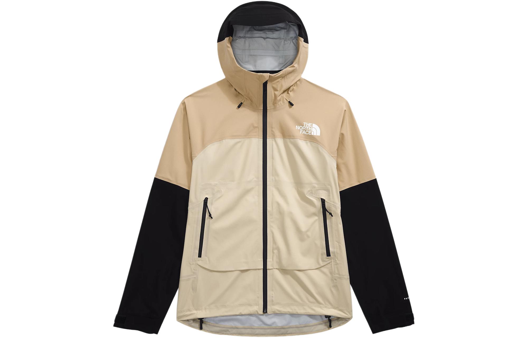(Women) TNF Frontier FL Waterproof Logo Jacket Black/Khaki NF0A86ST-TOF