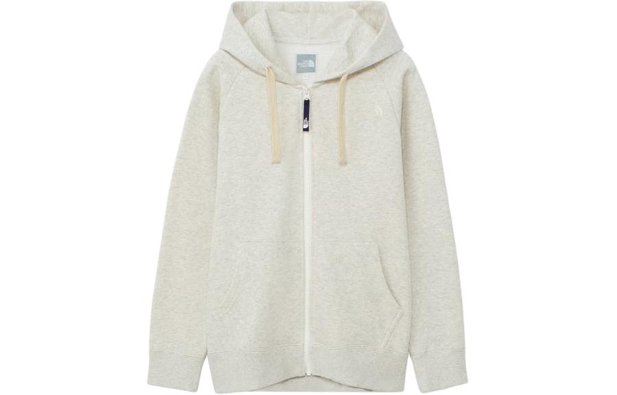 (Women) TNF Full-Zip Hoodie Jacket Oatmeal Color NTW12442-OM