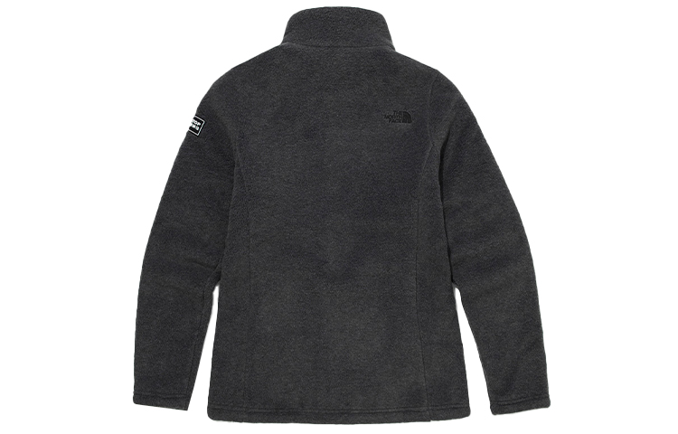 (Women) TNF Furry Fleece Jacket Grey Long-Sleeve Casual Outerwear NJ4FM81A 圖 3