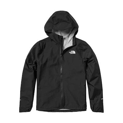 (Women) TNF FW22 Black Zip-Up Hoodie Jacket with Logo Print NF0A5387-JK3