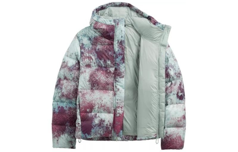 (Women) TNF FW22 Colorblock Printed Hooded Jacket NF0A5IXR-2F8