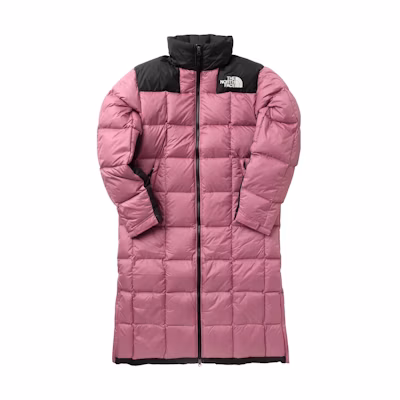 (Women) TNF FW22 Pink Lhotse Duster Winter Down Coat NF0A4R2R-RN2