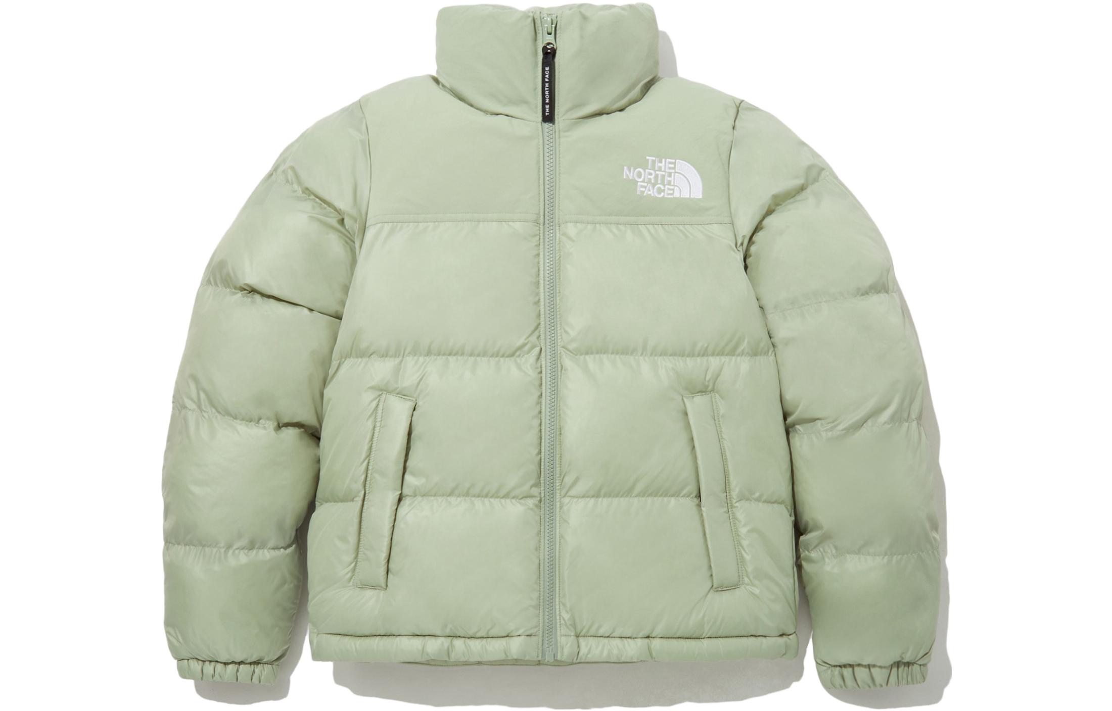 (Women) The North Face FW23 Green Nuptse Packable Hooded Puffer Jacket NJ3NP85E