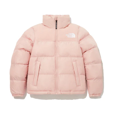 (Women) TNF FW23 Nuptse Tech Fabric Pink Winter Jacket NJ3NP85C
