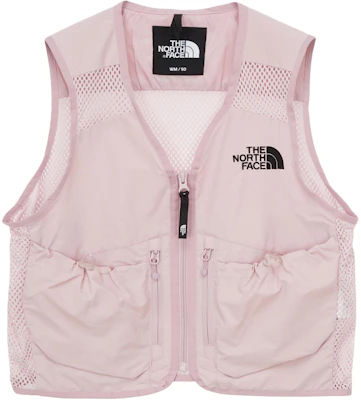 (Women) The North Face Gear Mesh Vest Pink Soft & Breathable Sleeveless Top NV5VQ02D Buy (Women) The North Face Gear Mesh Vest Pink Soft & Breathable Sleeveless Top NV5VQ02D