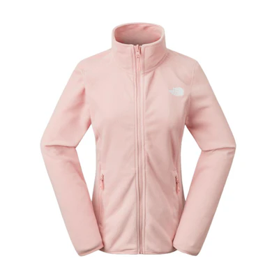 (Women) TNF Glacier Fleece Jacket Women’s Soft Mist Pink Outdoor Sportswear NF0A8AYF-LK6