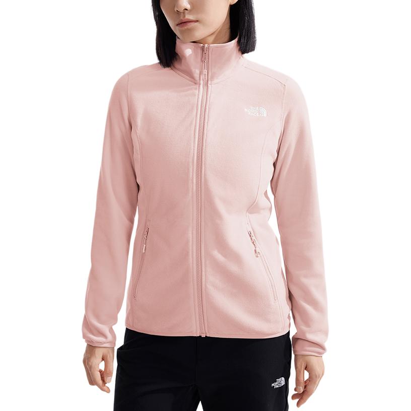 (Women) TNF Glacier Fleece Jacket Women’s Soft Mist Pink Outdoor Sportswear NF0A8AYF-LK6 圖 4
