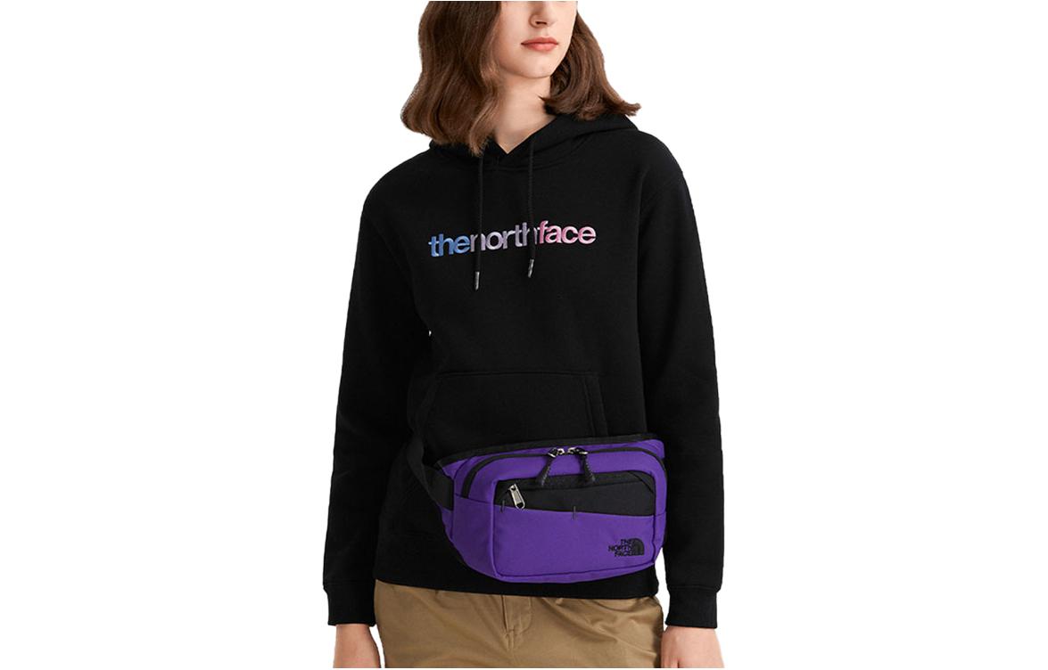 (Women) TNF Gradient Logo Print Drawstring Hoodie Women’s Black NF0A7QU5-JK3