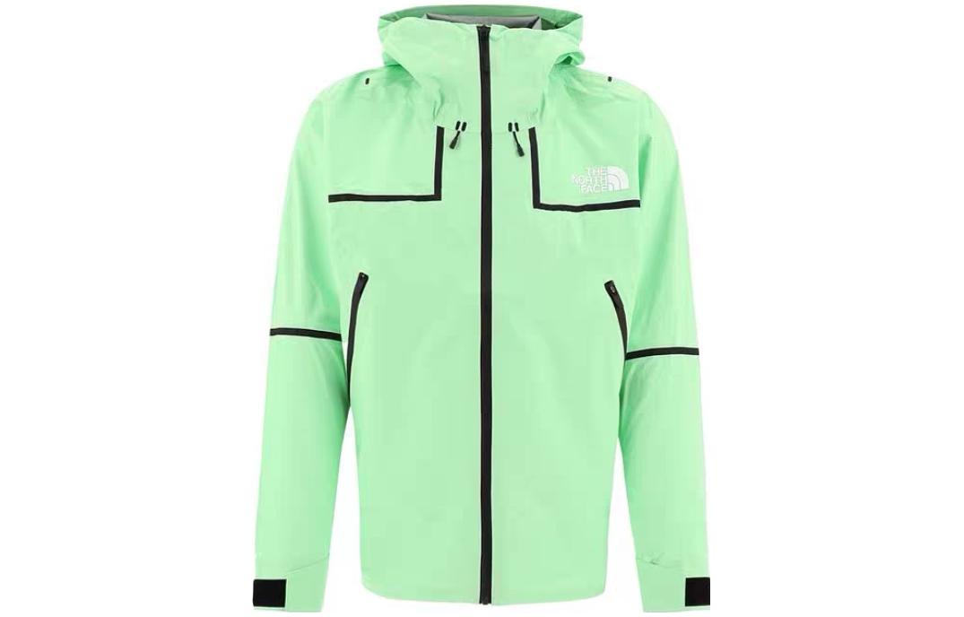 (Women) TNF Green Colorblock Logo Casual Hoodie Jacket NF0A7UQG-6S0 圖 2