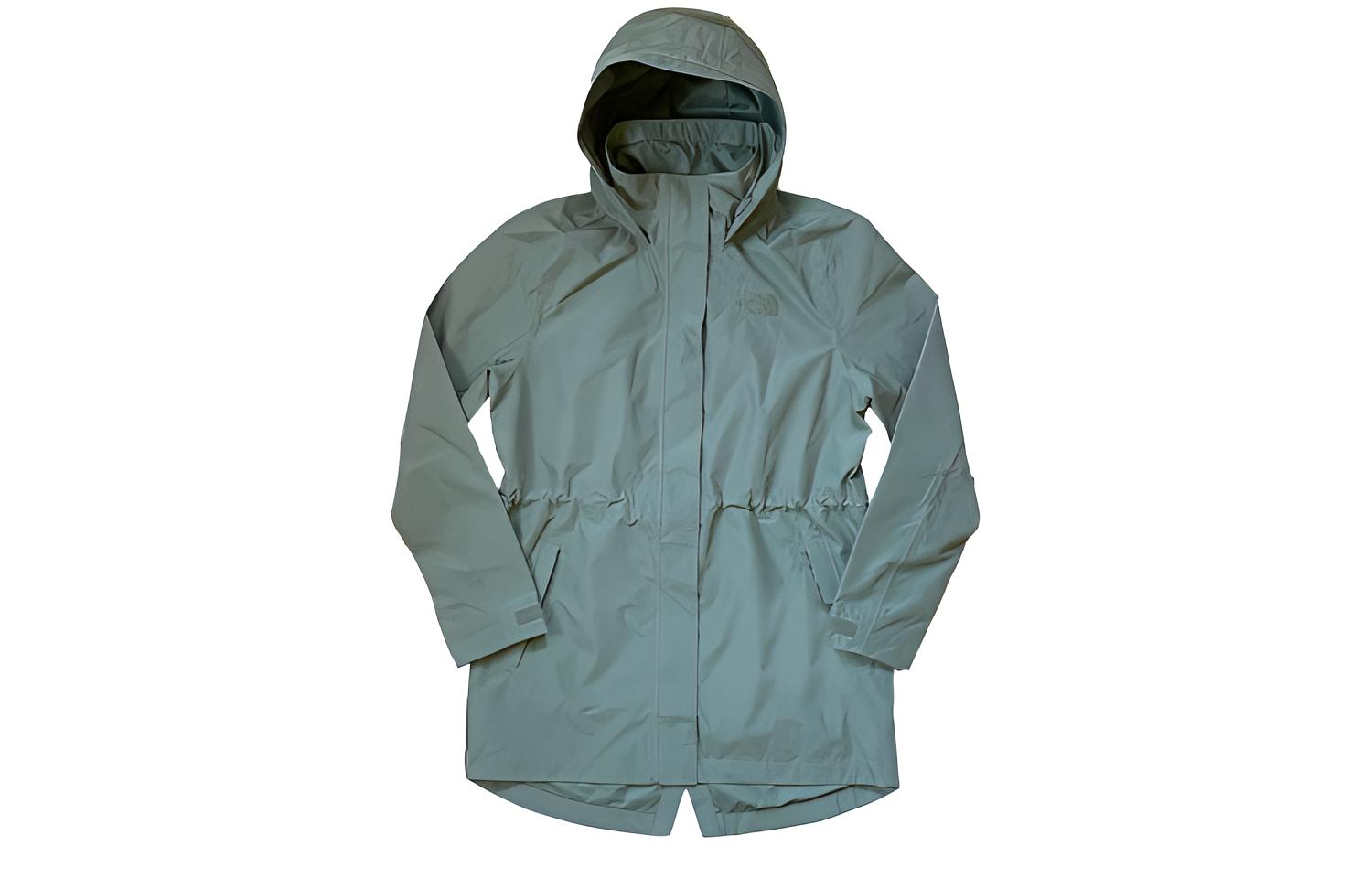 (Women) TNF Green Detachable Hood Casual Sports Jacket NF0A5IUR-V1T